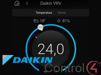 Daikin VRV Modbus – driver Control4