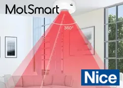 MolSmart – Sensor de Presença RS485 – driver Nice Elan